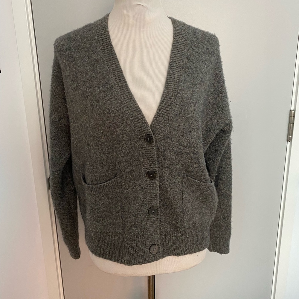 Madewell Gray Cardigan